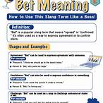 let's bet meaning